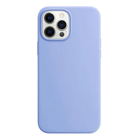 CaseUp Apple iPhone 13 Pro Kılıf Slim Liquid Silicone Mavi 2